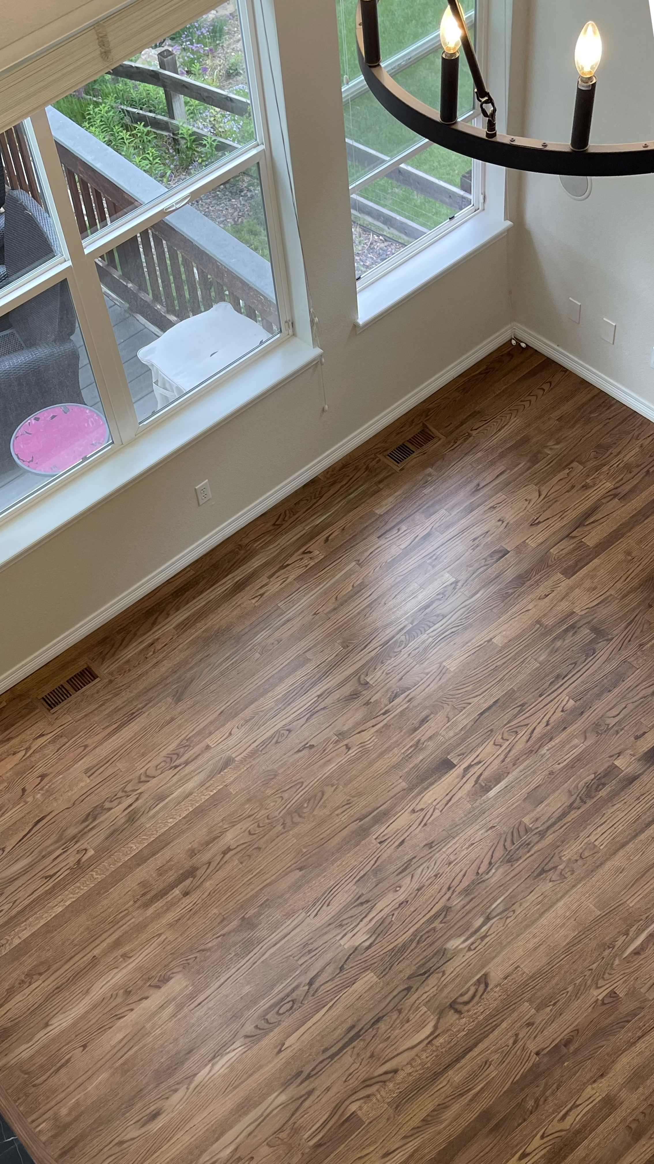 Room after new flooring