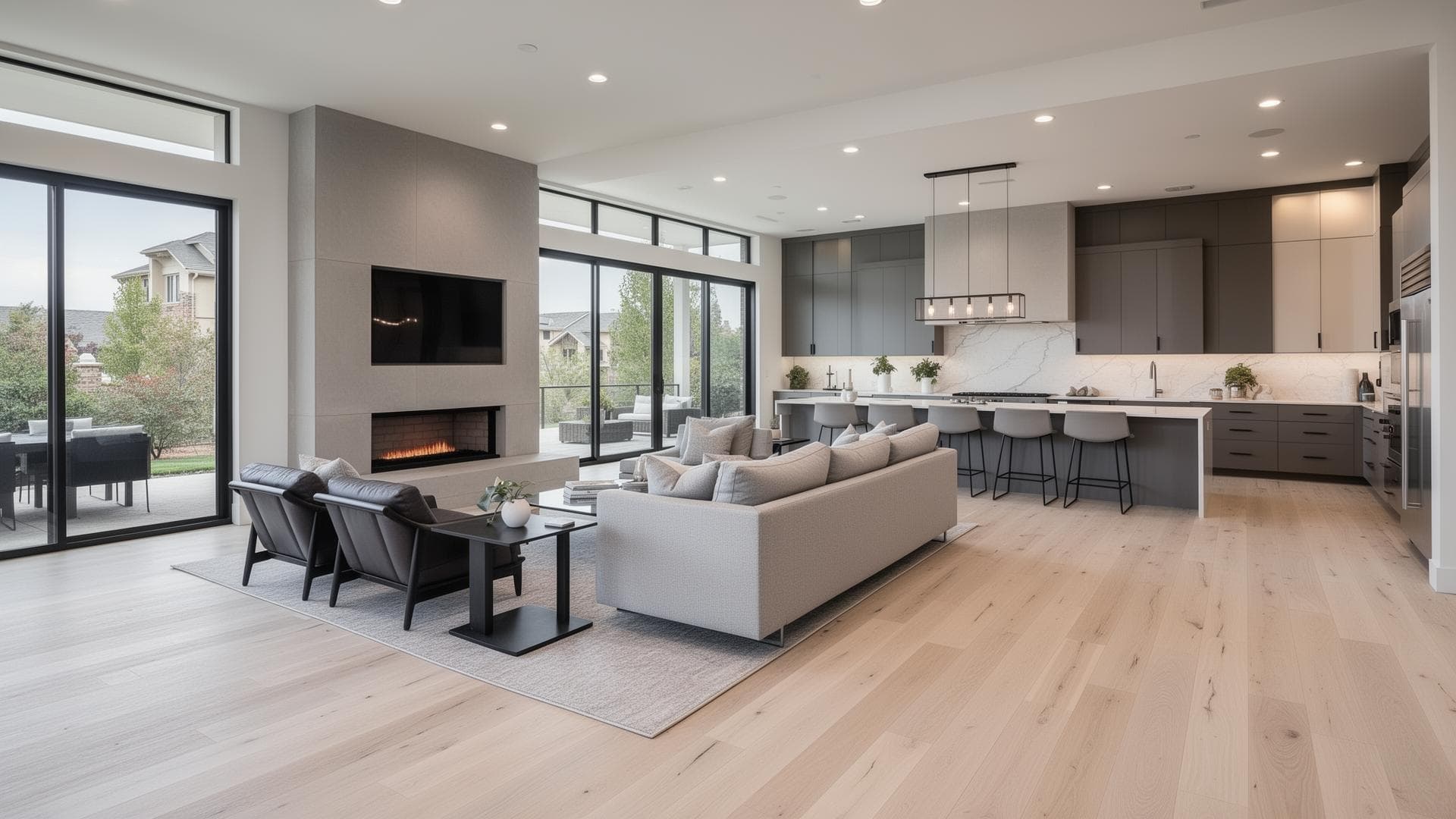 Professional flooring installation by Summit Flooring