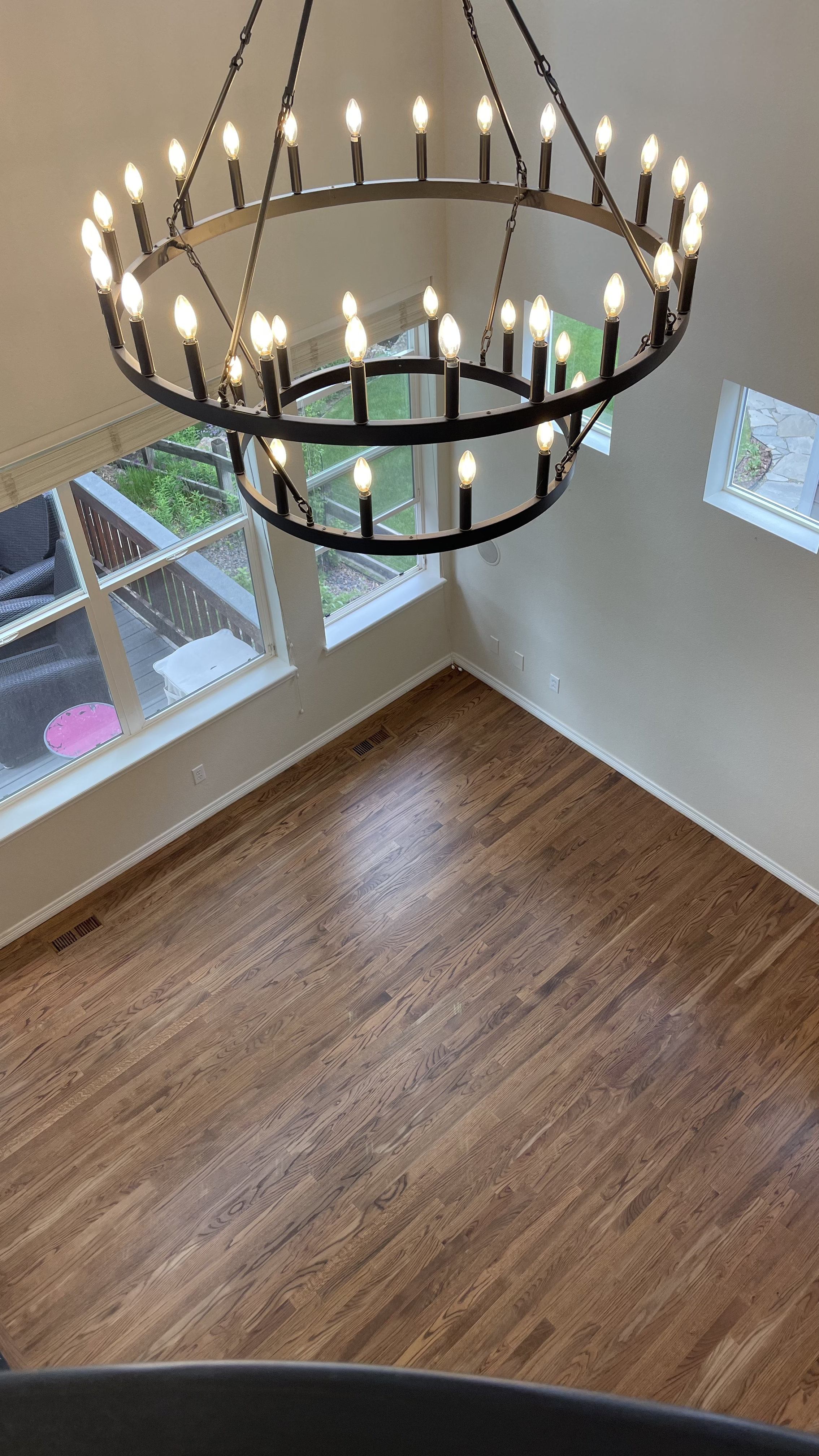 Red Oak with Nutmeg stain in Boulder, Colorado